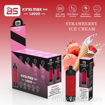 BS King Max Pro 18000 Disposable Vape